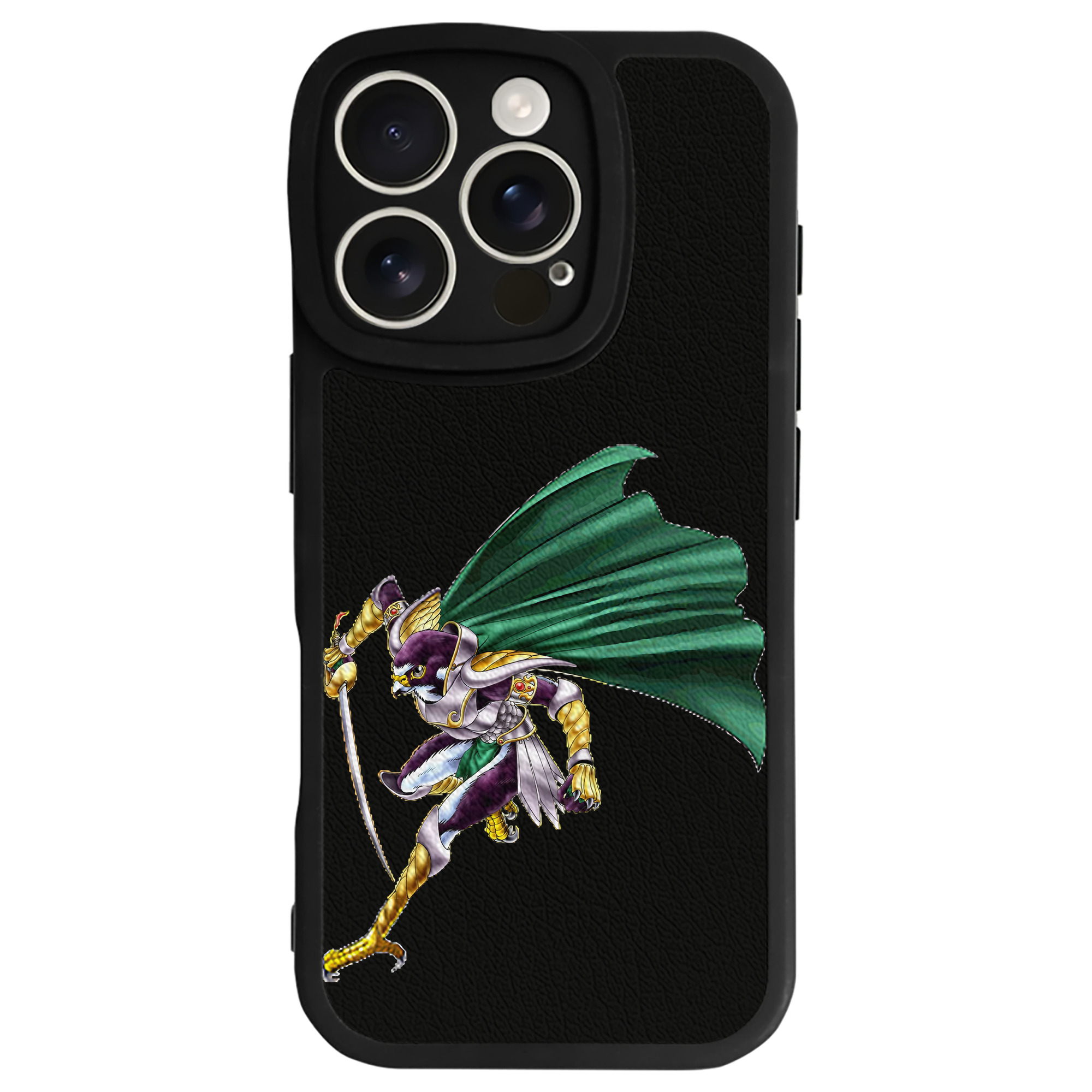 （画像用） 遊☆戯☆王 Yu-Gi-Oh! 【iPhone 16シリーズ対応】シリコンスマホケース（レザー調） 材質：シリコン